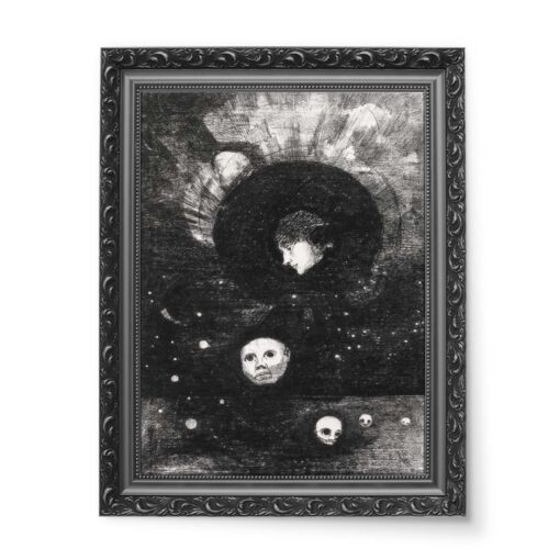 Odilon Redon Kiełkowanie 50x70 wydruk na płótnie CANVAS