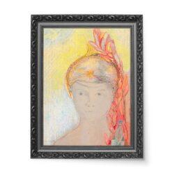 Odilon Redon Minerwa 50×70 wydruk na płótnie CANVAS
