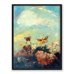 Odilon Redon Motyle 30x40