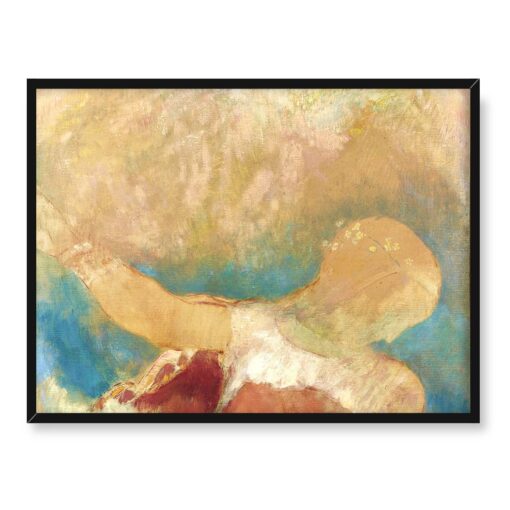 Odilon Redon Ofelia 40x30 w RAMIE