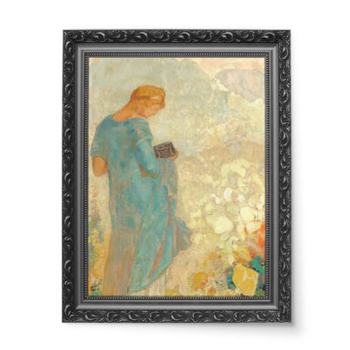 Odilon Redon Pandora 50x70 wydruk na płótnie CANVAS