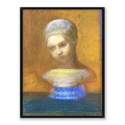 Odilon Redon Popiersie dziecka 30×40