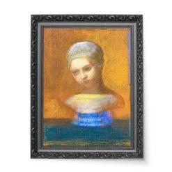 Odilon Redon Popiersie dziecka 50×70 wydruk na płótnie CANVAS