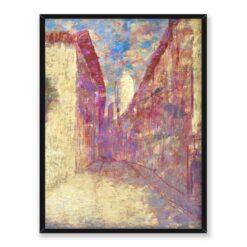 Odilon Redon Rue a Fontarabie 30×40