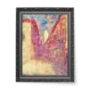 Odilon Redon Rue a Fontarabie 50×70 wydruk na płótnie CANVAS