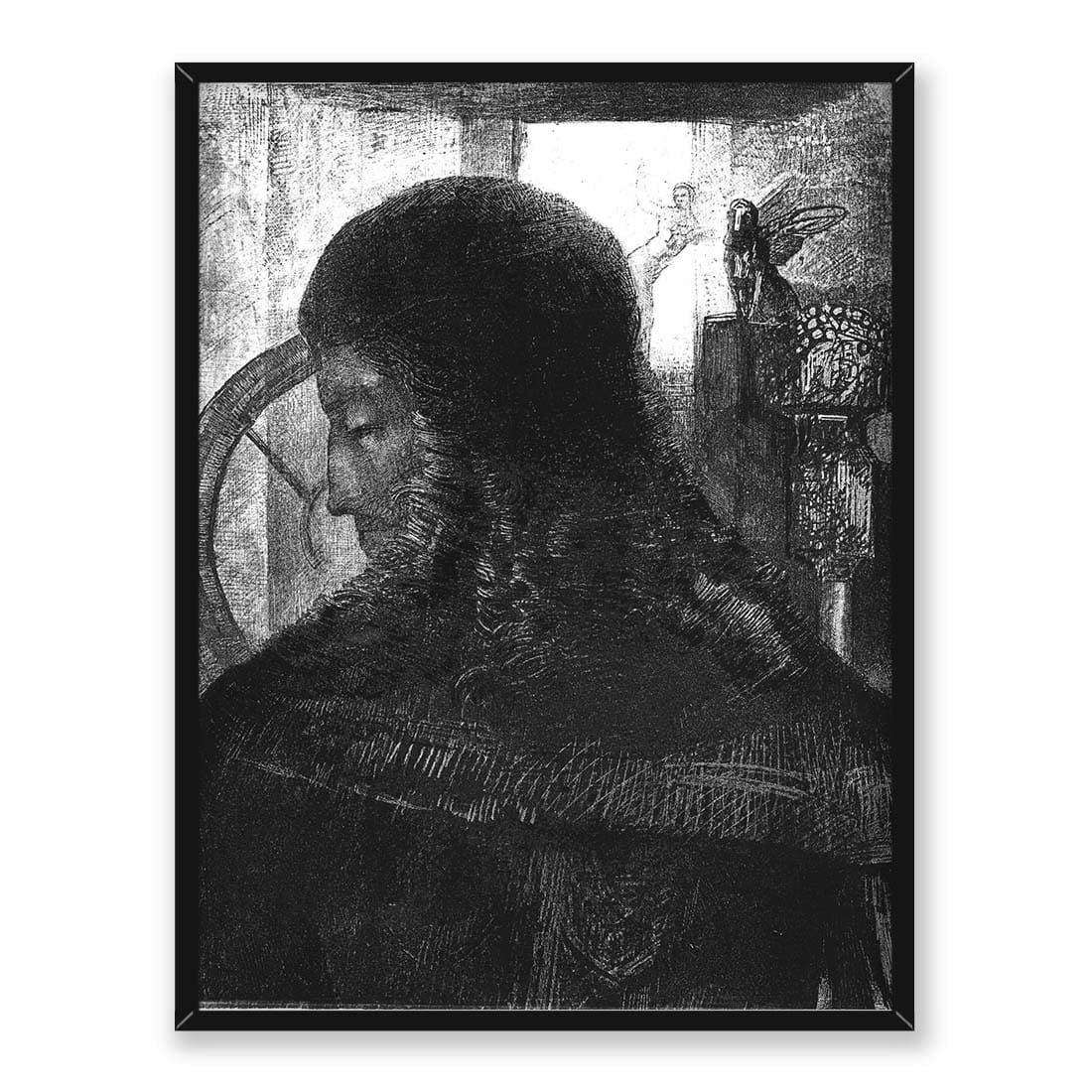 Odilon Redon Stary rycerz 30x40
