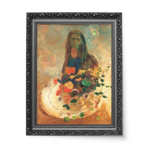 Odilon Redon Tajemnica 50x70 wydruk na płótnie CANVAS