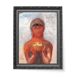 Odilon Redon Tajemniczy kubek 50×70 wydruk na płótnie CANVAS