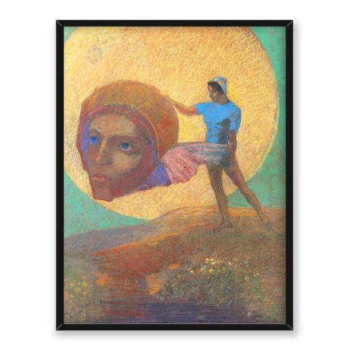 Odilon Redon Upadek Ikara 30x40
