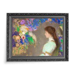 Odilon Redon Violette Heyman Portret 70×50 wydruk na płótnie CANVAS
