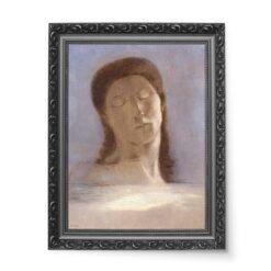 Odilon Redon Zamknięte oczy 2 50×70 wydruk na płótnie CANVAS