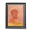 Odilon Redon Zamknięte oczy 50×70 wydruk na płótnie CANVAS Odilon Redon Zamknięte oczy 50×70 wydruk na płótnie CANVAS