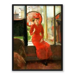 Olga Boznańska portret japoński 30x40
