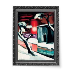 Oscar Bluemner Ostatni wieczór roku 50×70 wydruk na płótnie CANVAS