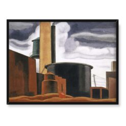 Oscar Bluemner Somber and Hard 40x30