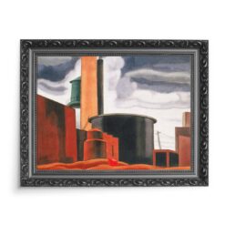 Oscar Bluemner Somber and Hard 70x50 wydruk na płótnie CANVAS
