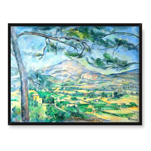 Paul Cezanne Góra Sainte-Victoire 2 40x30 w RAMIE