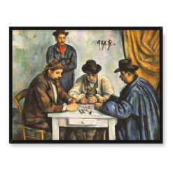 Paul Cezanne Gracze w karty 2 40x30