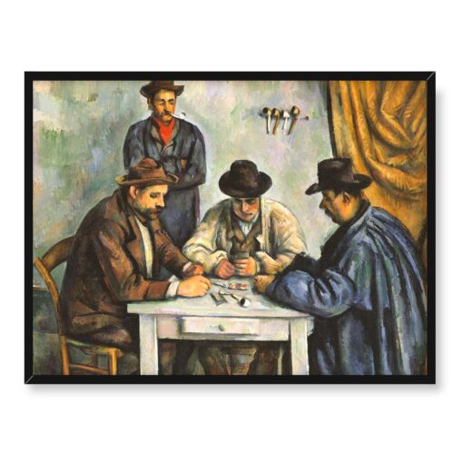 Paul Cezanne Gracze w karty 2 40x30