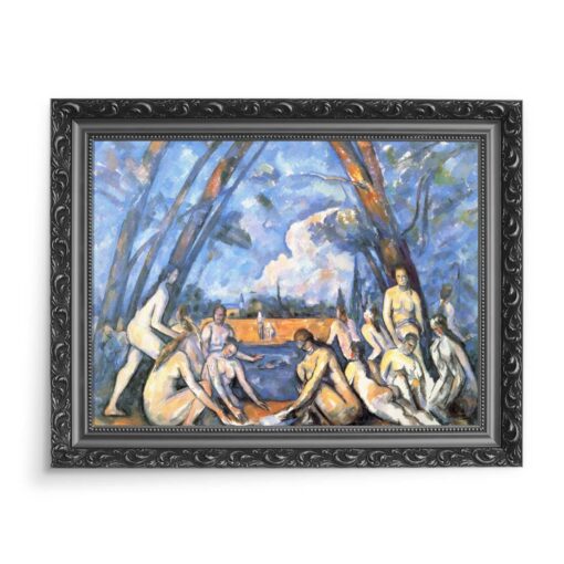 Paul Cezanne Les Grandes Baigneuses Kąpiący się 70x50 wydruk na płótnie CANVAS