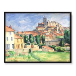 Paul Cezanne Widok na Gardanne 2 40x30