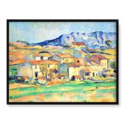 Paul Cezanne Widok na Gardanne 40x30 w RAMIE