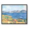 Paul Cezanne Zatoka Marsylska 40×30 w RAMIE