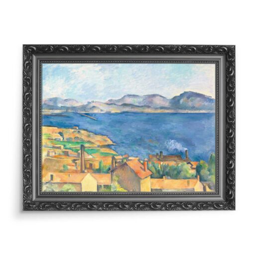 Paul Cezanne Zatoka Marsylska 70x50 wydruk na płótnie CANVAS