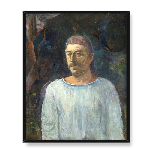 Paul Gauguin Autoportret Golgota 40x50 w RAMIE