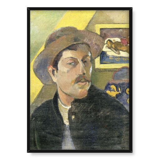Paul Gauguin Autoportret w kapeluszu 50x70