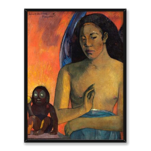 Paul Gauguin Barbarzyńskie wiersze 30x40