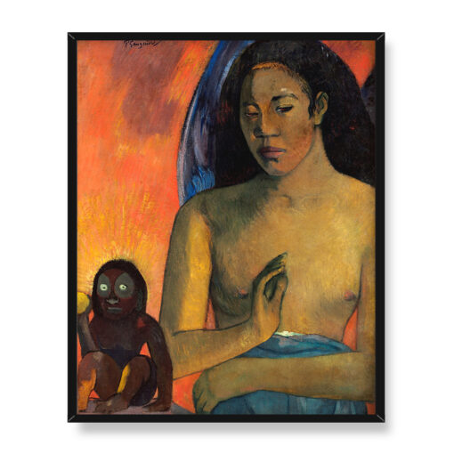 Paul Gauguin Barbarzyńskie wiersze 40x50