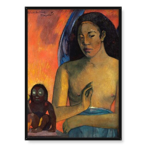 Paul Gauguin Barbarzyńskie wiersze 50x70