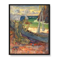 Paul Gauguin Biedny rybak 40×50
