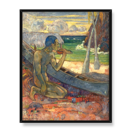 Paul Gauguin Biedny rybak 40x50 w RAMIE