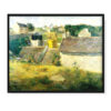 Paul Gauguin Domy w Vaugirard 50×40