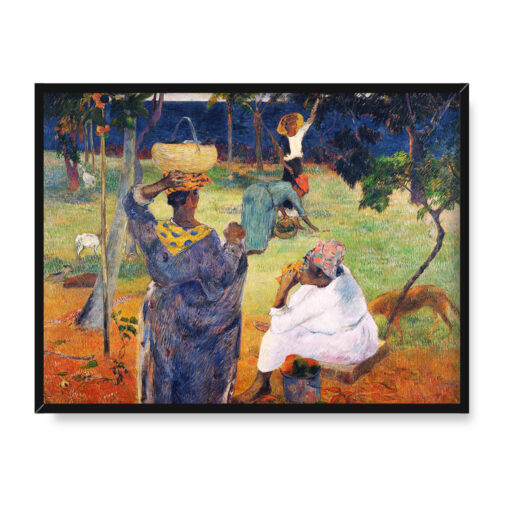 Paul Gauguin Drzewa mango Martynika 40x30 w RAMIE