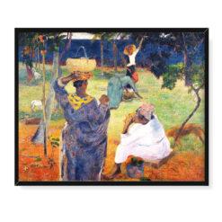 Paul Gauguin Drzewa mango Martynika 50×40
