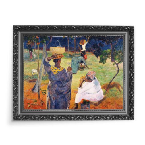 Paul Gauguin Drzewa mango Martynika 70x50 wydruk na płótnie CANVAS