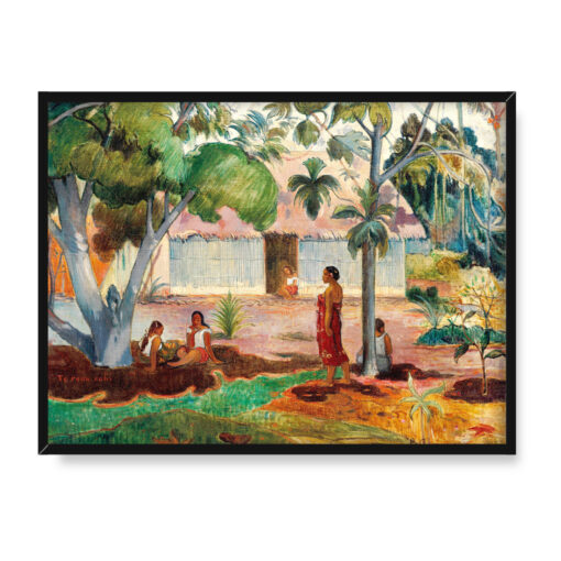 Paul Gauguin Duże drzewo 40x30 w RAMIE