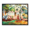 Paul Gauguin Duże drzewo 50×40 w RAMIE