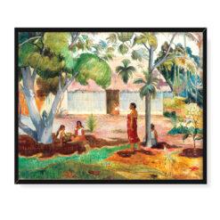 Paul Gauguin Duże drzewo 50×40