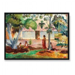 Paul Gauguin Duże drzewo 70×50