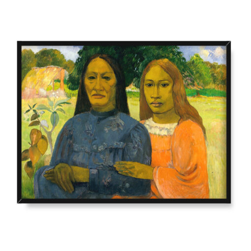 Paul Gauguin Dwie kobiety 40x30 w RAMIE