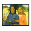 Paul Gauguin Dwie kobiety 50×40 w RAMIE