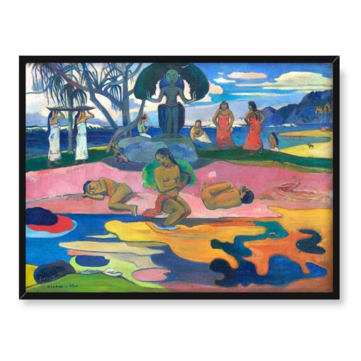 Paul Gauguin Dzień Boga 40x30 w RAMIE