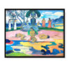 Paul Gauguin Dzień Boga 50×40 w RAMIE