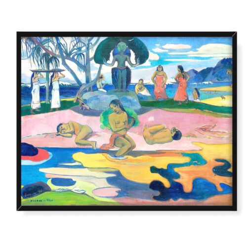 Paul Gauguin Dzień Boga 50x40 w RAMIE