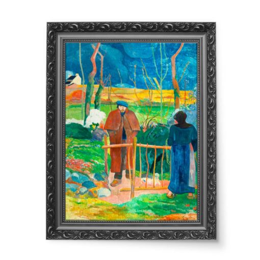 Paul Gauguin Dzień dobry Panie Gauguin 50x70 wydruk na płótnie CANVAS