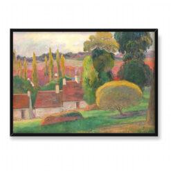 Paul Gauguin Farma w Bretanii 70×50